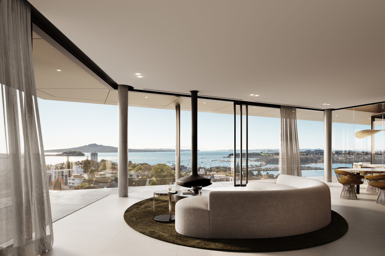 Penthouse - One Saint Stephens Apartments, Parnell, Auckland