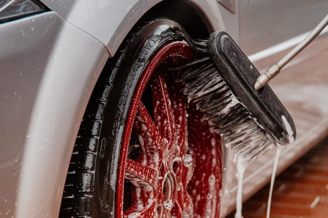 Car wash and grooming bay - One Saint Stephens Apartments, Parnell, Auckland