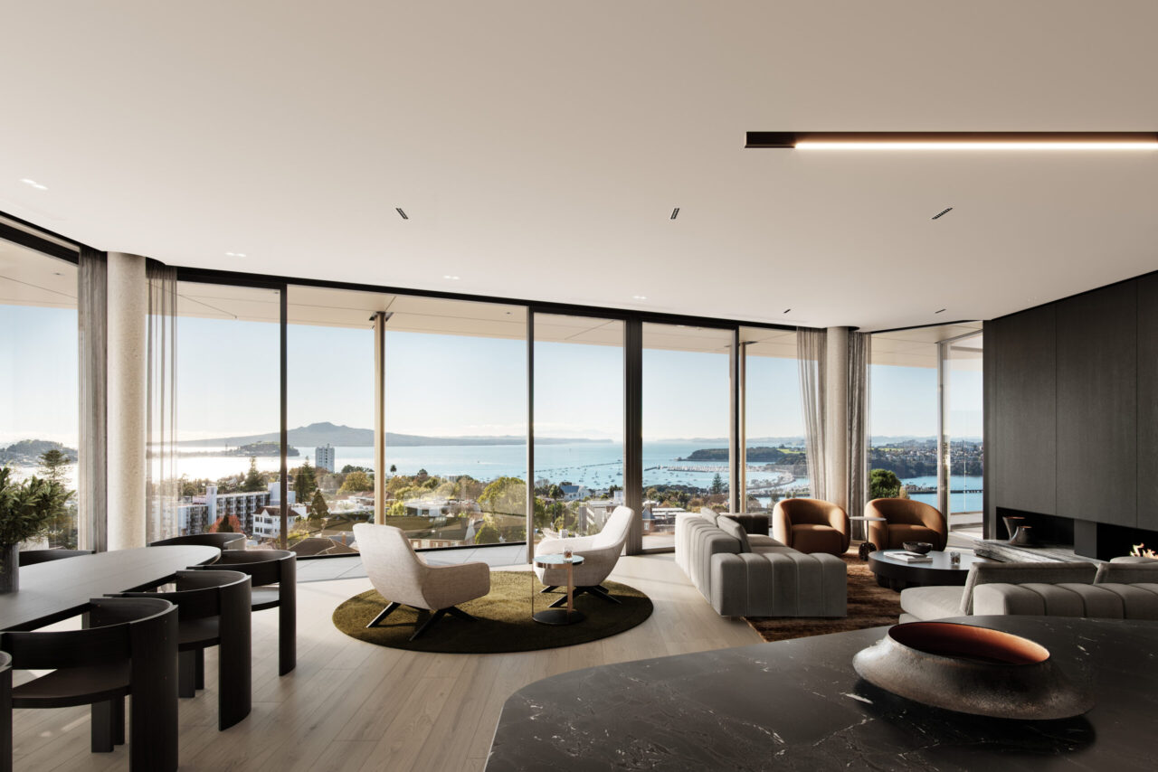 Stunning Luxury Living Spaces In Penthouse Guinness image