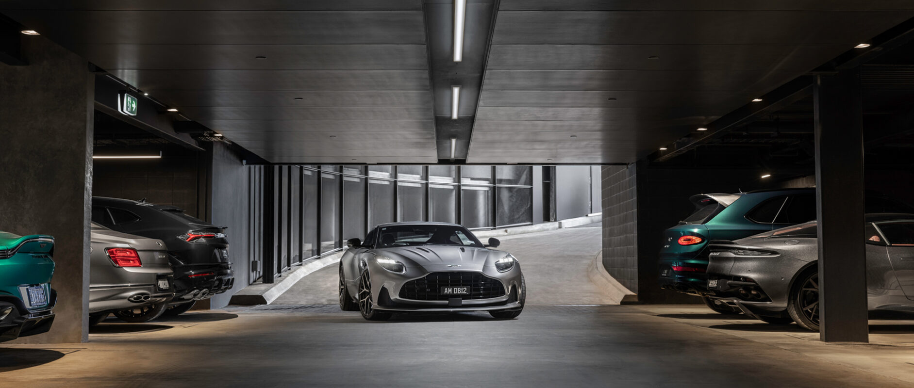 Carkpark, One Saint Stephens Apartments, Parnell, Auckland
