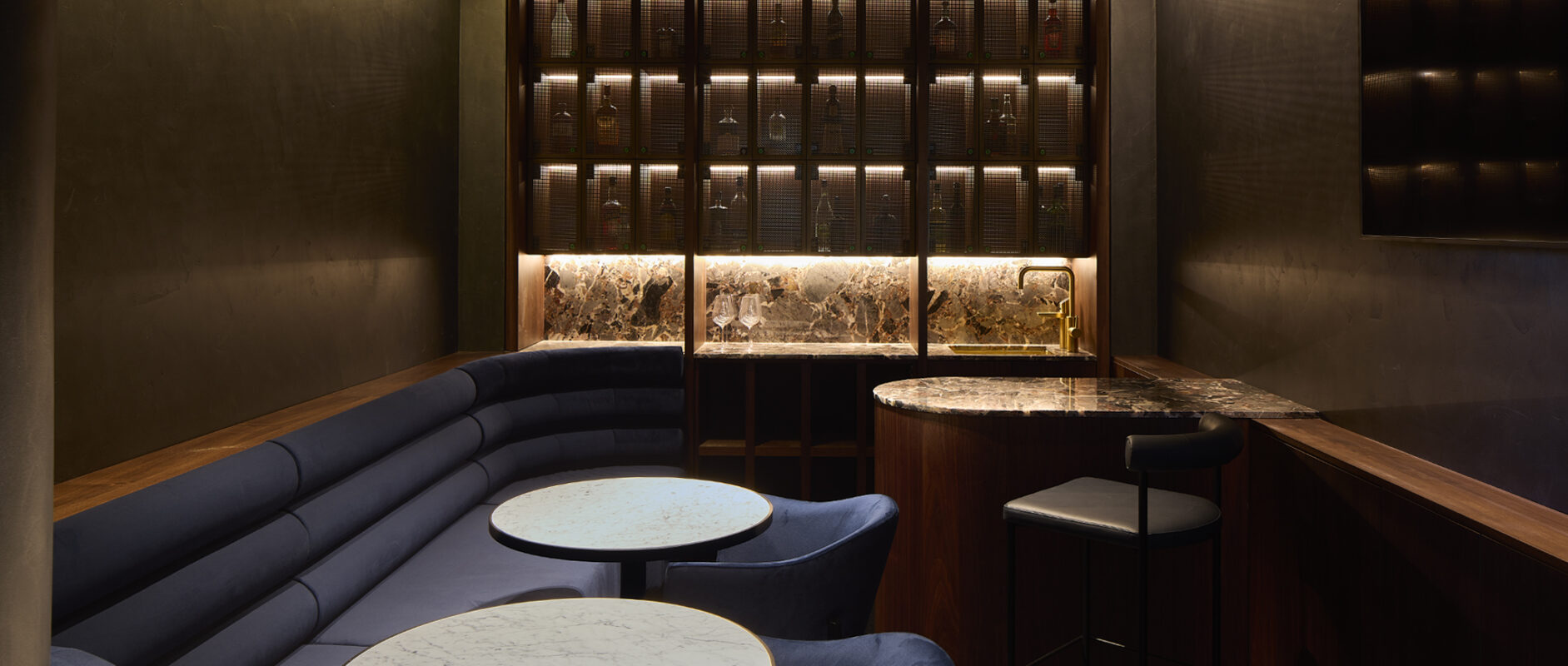 The Speakeasy Bar - One Saint Stephens Apartments, Parnell, Auckland